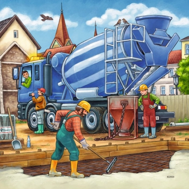 Ravensburger Puzzle Große Baufahrzeuge