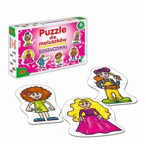 Puzzle für Kleinkinder - Mädchen