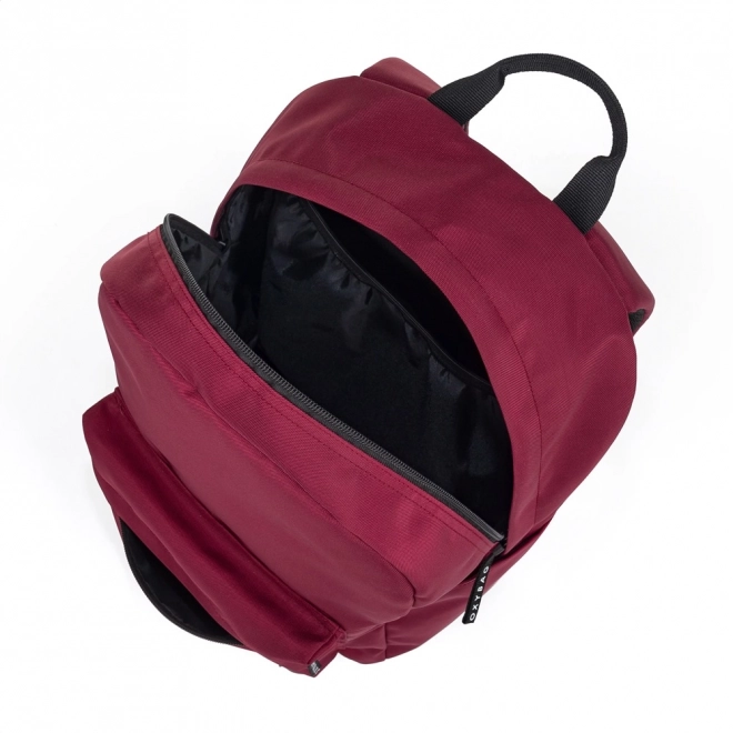 Schulrucksack OXY Runner Weinrot