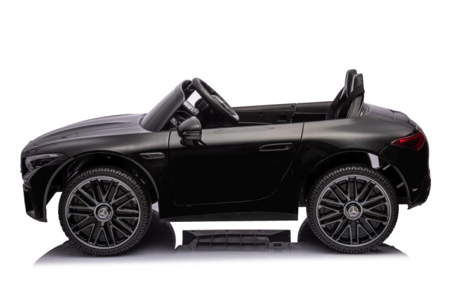 Elektrisches Kinderauto Mercedes AMG SL63 Schwarz