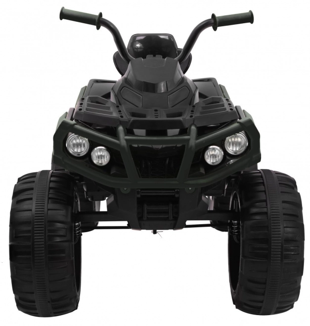 Quad ATV 2,4GHz mit Batterie für Kinder schwarz + Fernbedienung + EVA-Räder + Radio MP3 + sanfter Start