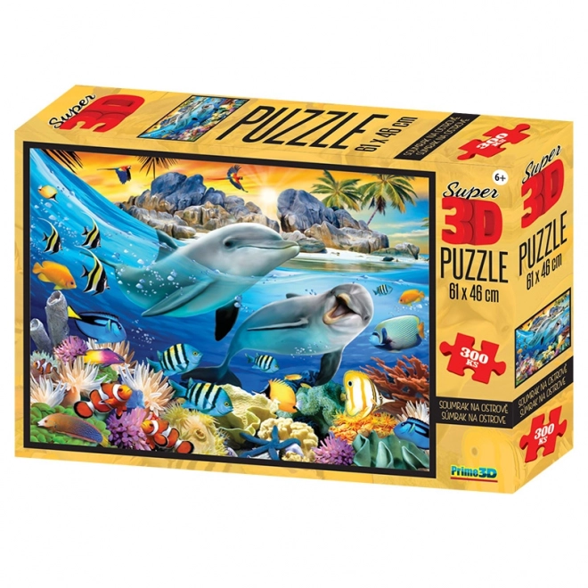 Prime 3D-Puzzle Unterwasserwelt Riff 300 Teile