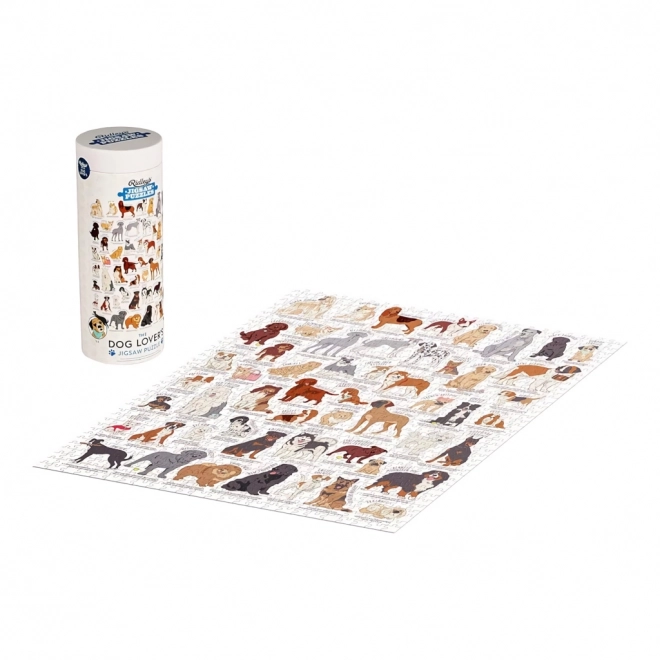 Puzzle für Hundefreunde mit 1000 Teilen von Ridley's Games