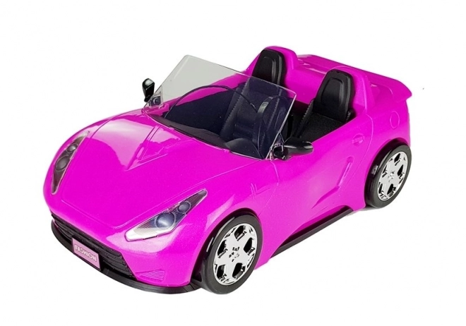 Rosa Cabrio für Puppen