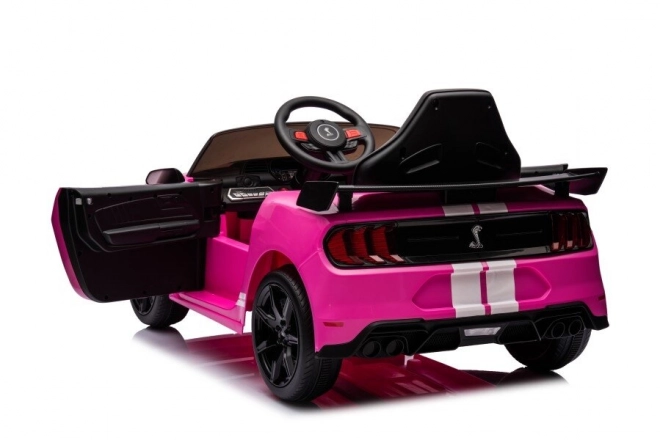 Elektrisches Kinderauto FORD Mustang GT500 Shelby Pink