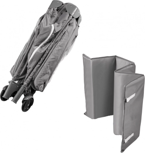 Schnelles Zusammenklappen und kompakter Transport