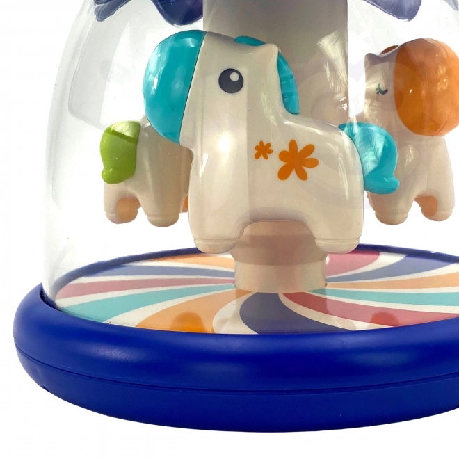 Bunter Kreisel mit Pferdchen von Woopie