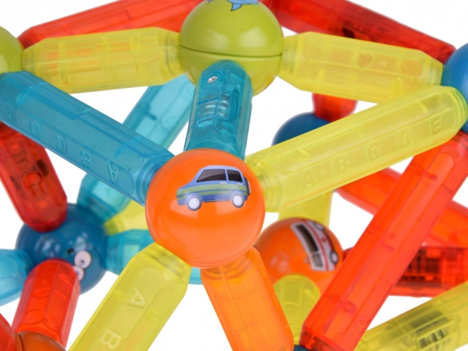 Magnetische 3D-Bauklötze für Kinder mit Beleuchtung