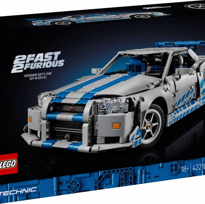 Technic-Baukasten Nissan Skyline GT-R aus dem Film "Fast and Furious"