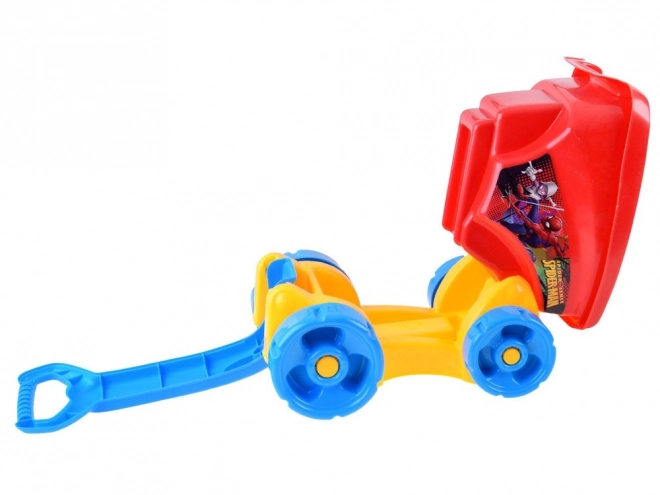 Kinder Spielzeug Sandwagen mit Spiderman Motiv