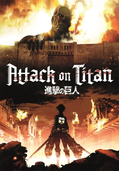 Puzzle CLEMENTONI Angriff der Titanen 1000 Teile