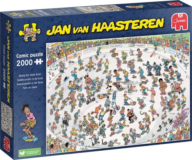 JUMBO Puzzle Spaß auf der Bahn 2000 Teile