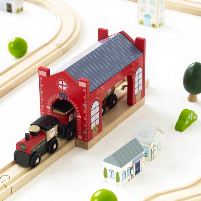 Holz-Eisenbahnset City von Le Toy Van