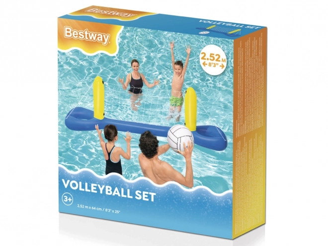 Wasser-Volleyballset mit Ball für den Pool