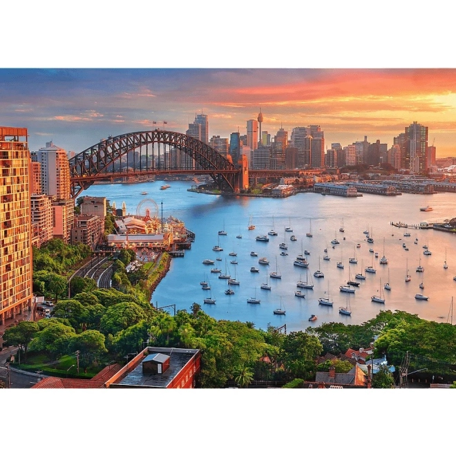 Ikonische Szenerie von Sydney