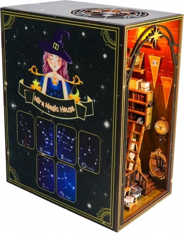 Buchstütze Hexenhaus von Mira
