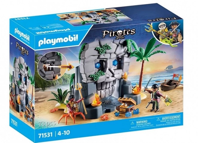 Pirateninsel mit Schädel PLAYMOBIL