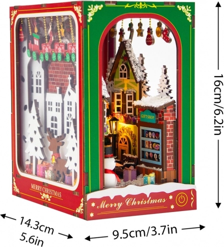 2Kids Toys Buchstützen Bílá Weihnacht