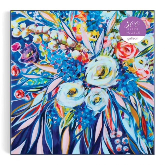 Galison Puzzle Künstlerische Blumen 500 Teile