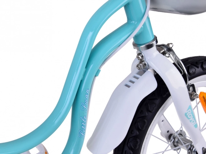 Royalbaby Kinderfahrrad Little Swan 16 – Türkis