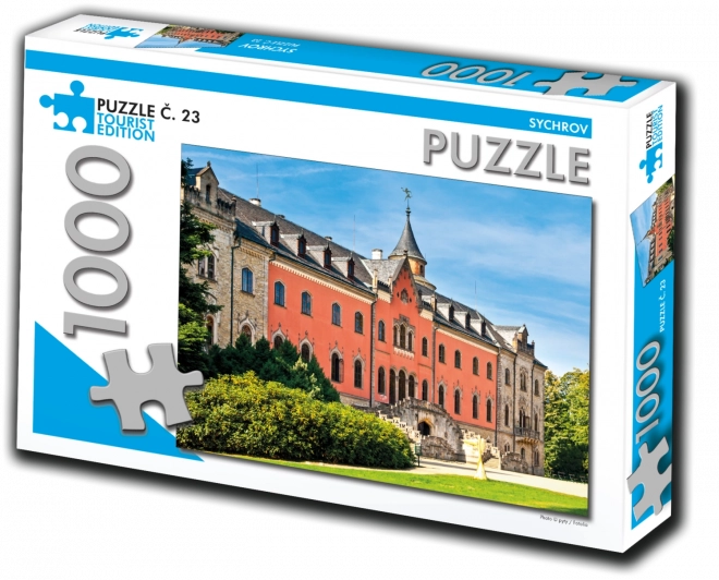Touristenpuzzle Sychrov 1000 Teile