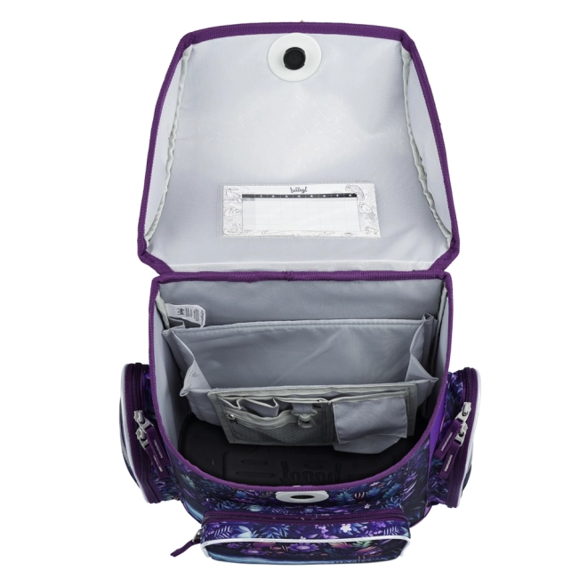 Baagl 3-Set Ergo Jungle Panda: Schultasche, Federmäppchen, Beutel