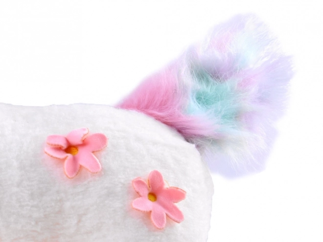 Magisches Kuscheltier Einhorn 48 cm – bílá