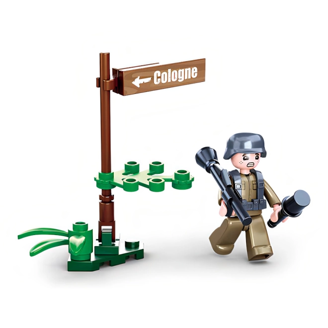 Soldatenfigur für lebendiges Spiel