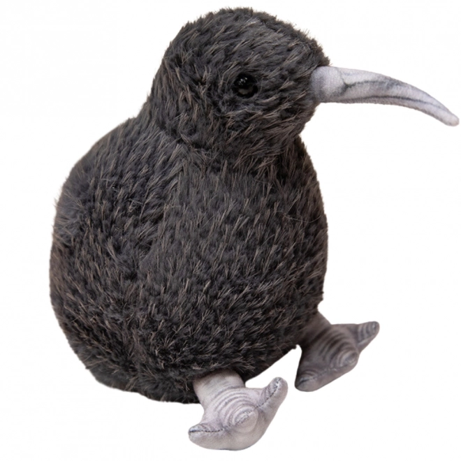 Plüschvogel Kiwi - schwarz 17 cm