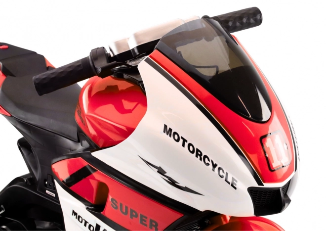 Kinder-Elektromotorrad Rot