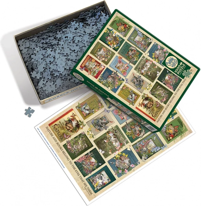 Puzzlespiel Natur in Büchern 1000 Teile