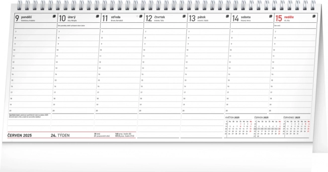 Notique Tischkalender Planer Steuer 2025