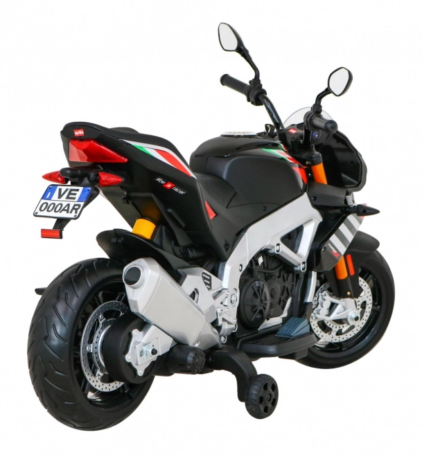 Elektromotorrad für Kinder Aprilia Tuono V4 Schwarz