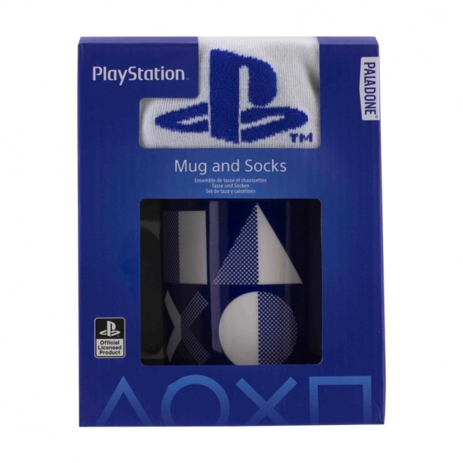 Playstation Set Becher und Socken
