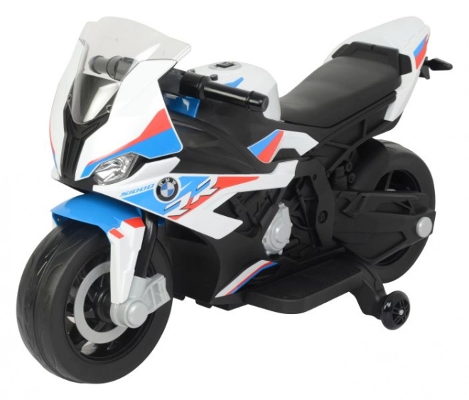 Elektrisches Motorrad für Kinder BMW S1000RR Weiß