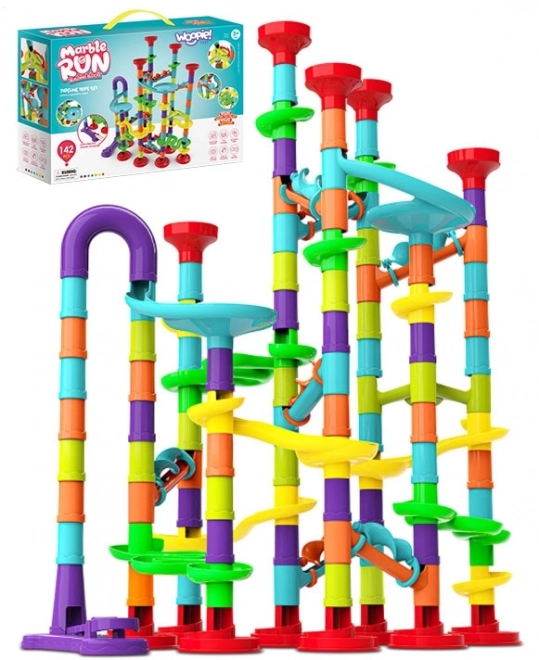 Woopie Kugelbahn Spiral Set 142 Teile