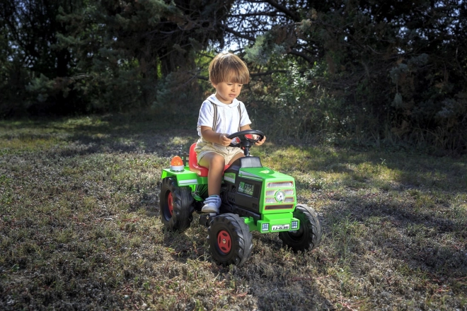 Injusa elektrischer Kindertrecker 6V mit Anhänger