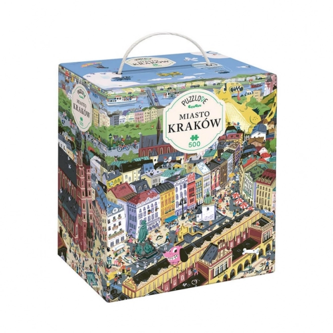 Stadt Krakau Puzzle 500 Teile von Puzzlove