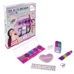 Lukky Set für Haar- und Make-Up-Design für Kinder