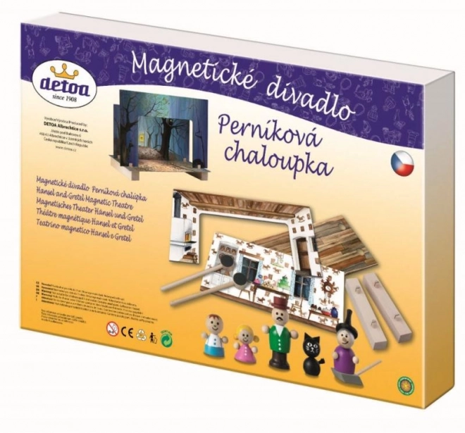 Magnetisches Theater Hänsel und Gretel aus Holz