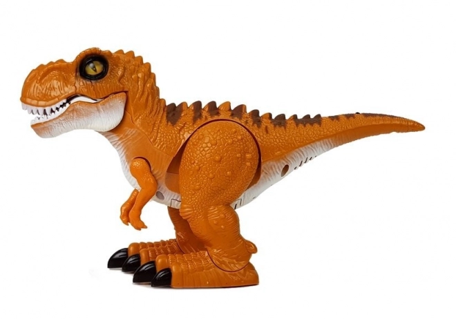 Ferngesteuerter Dinosaurier Braun R/C mit Licht und Sound