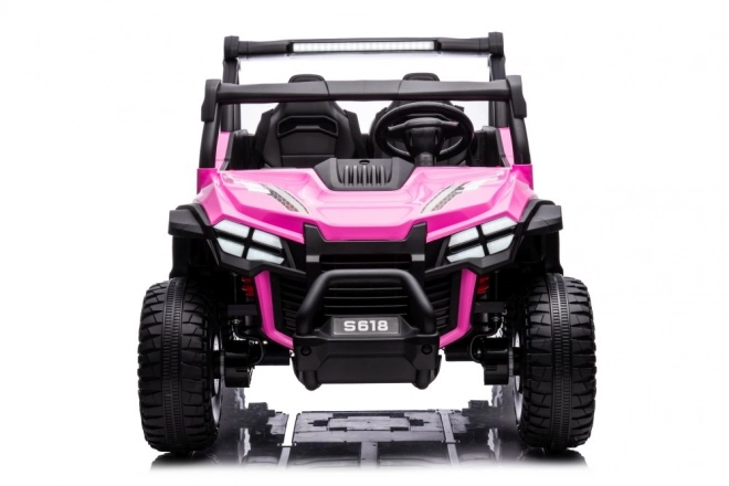 Elektrisches Kinderauto 4x4 Rosa