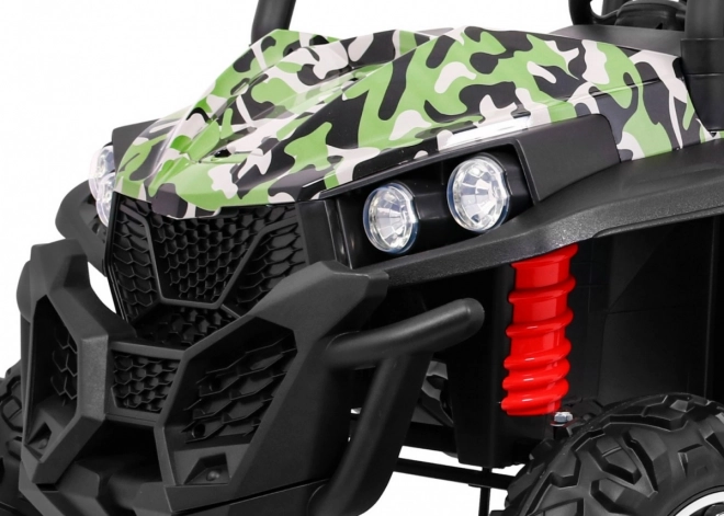 Grand Buggy Strong Lift pro Kinder Moro + Antrieb 4x4 + Fernbedienung + Gepäckträger + MP3 Radio + LED-Diode