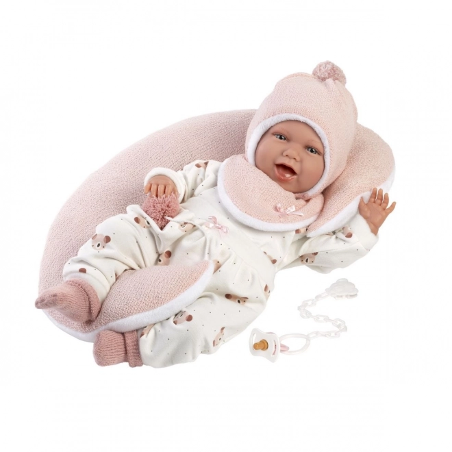 Babypuppe Mimi 42 cm mit Nackenkissen