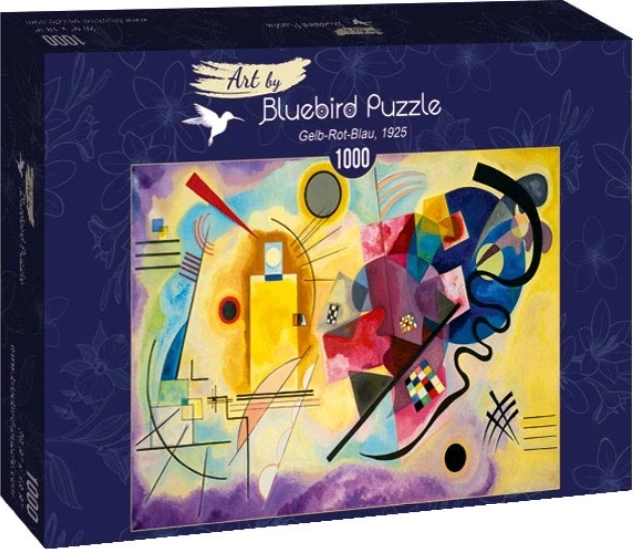 Bluebird Puzzle Gelb-Rot-Blau 1000 Teile