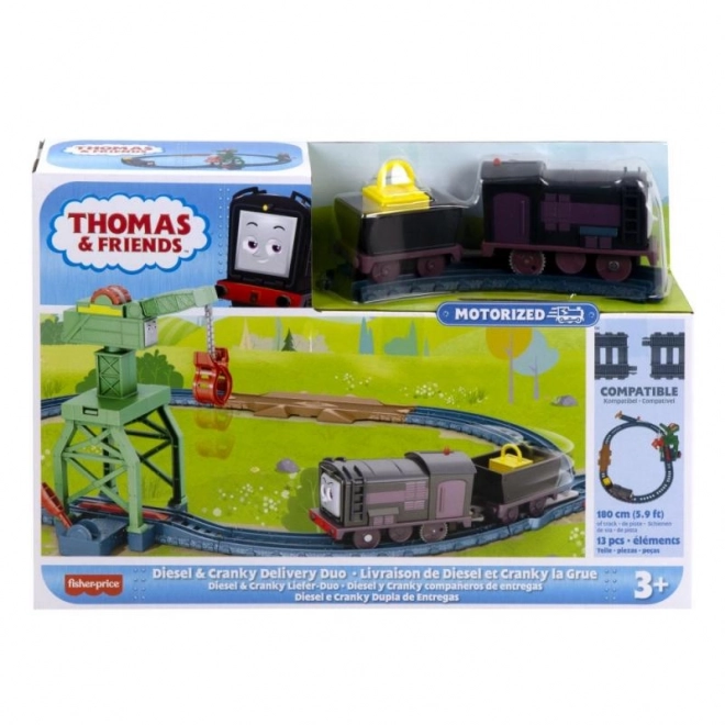 Fisher-Price Thomas & seine Freunde Set Piotrus Lokomotive mit Antrieb