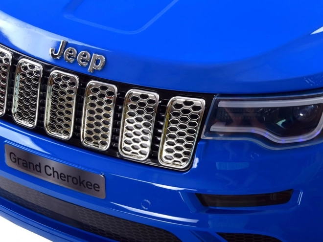 Elektrisches Kinderauto Jeep Grand Cherokee – Lackiert blau