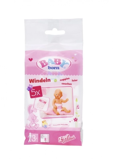 Baby Born Windeln 5er-Set