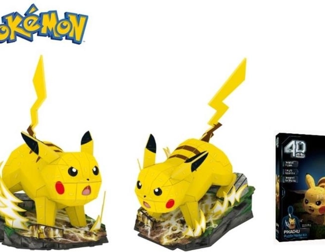 3D-Puzzle POKÉMON Pikachu 4D Puzzle