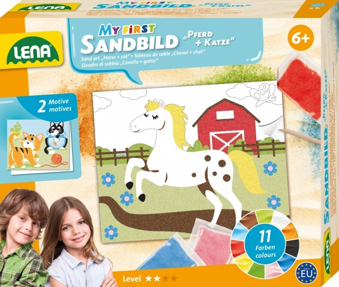 Sandbilder Tiere Set